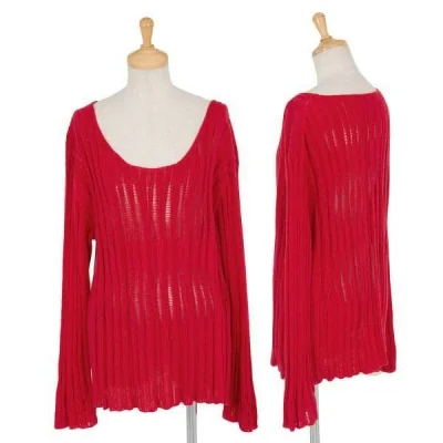 【SALE】ワイズY's コットンリブニット