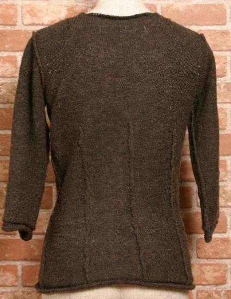 COMME des GARCONS Three-quarter sleeve wool sweater(K-1266) K-1266_002