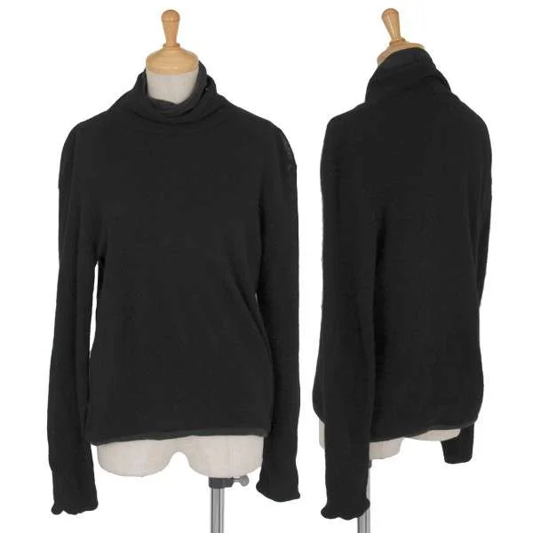 【SALE】ワイズY's レイヤードニット