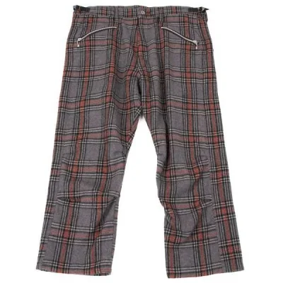 【SALE】ジュンヤワタナベマン コムデギャルソンJUNYA WATANABE MAN COMME des GARCONS タータンチェックウールナイロン縮絨パンツ
