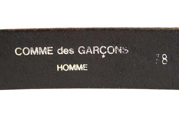 90´s Comme des Garçons Homme レザーガチャベルト
