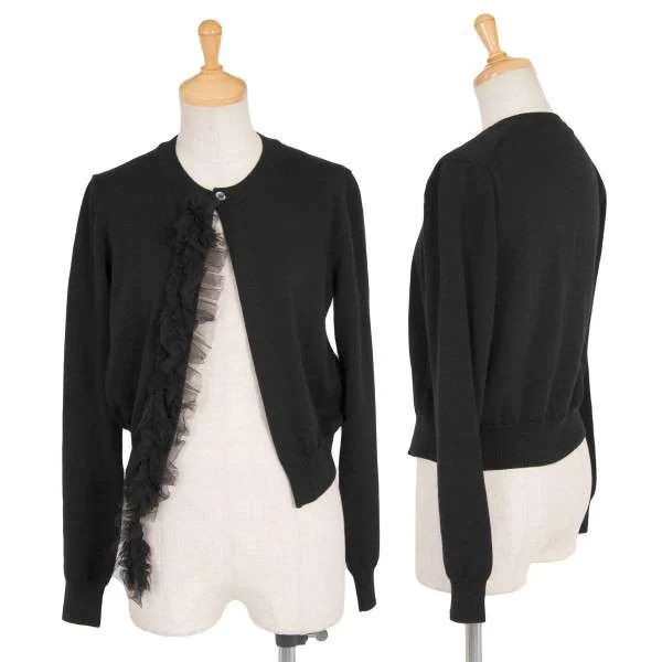 【SALE】コムデギャルソンCOMME des GARCONS フリルカーディガン