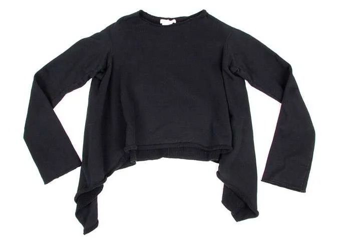 "SALE" COMME des GARCONS sweat Hem wide long sleeve tops K-17202_003