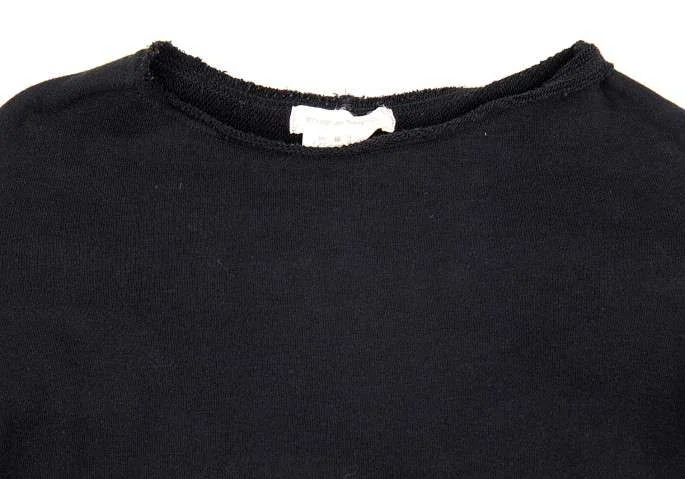 "SALE" COMME des GARCONS sweat Hem wide long sleeve tops K-17202_004