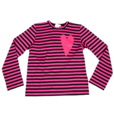 【最終値下げ】コムデギャルソンCOMME des GARCONS ハートプリントボーダー長袖カットソー