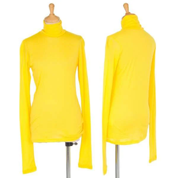 me issei miyake タートルネックカットソー SALE】イッセイミヤケ ミーISSEY MIYAKE me 薄手コットン