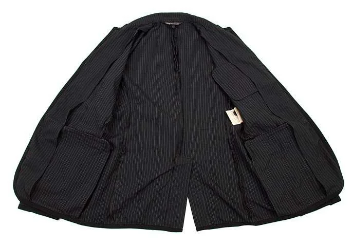 コムデギャルソンブラックストライプジャケット COMME des GARCONS - □□COMME des GARCONS コムデギャルソン