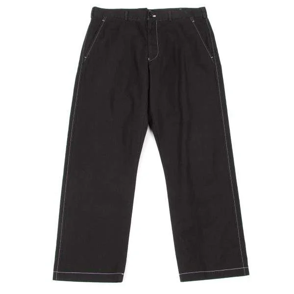 【SALE】コムデギャルソン オムCOMME des GARCONS HOMME 製品染めコットンステッチパンツ