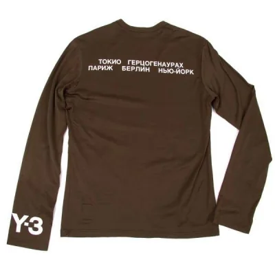 【SALE】ワイスリーY-3 コットンバックプリントカットソー