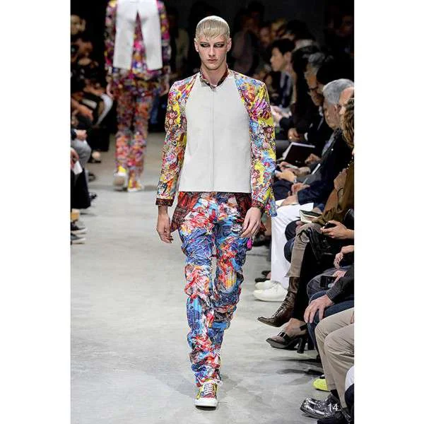 コムデギャルソンオムプリュス×マカロニアンCOMME des GARCONS HOMME PLUS×maccheronian ペイントスニーカー
