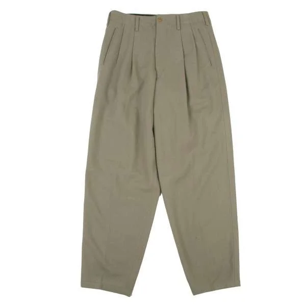ワイズフォーメンY's for men タックウールパンツ