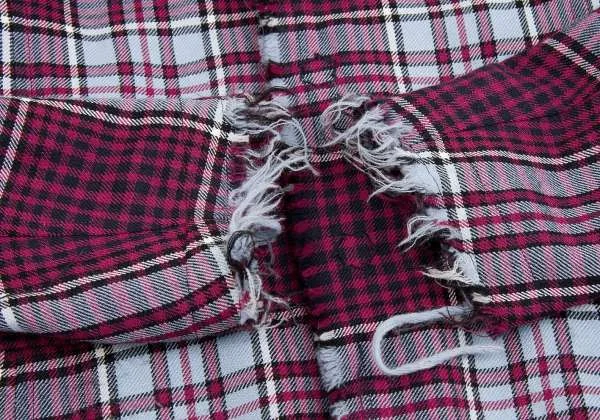 tricot COMME des GARCONS Plaid wool jacket K-1388_011