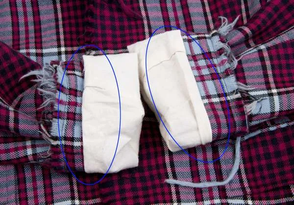 tricot COMME des GARCONS Plaid wool jacket K-1388_012