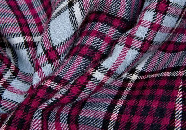 tricot COMME des GARCONS Plaid wool jacket K-1388_019