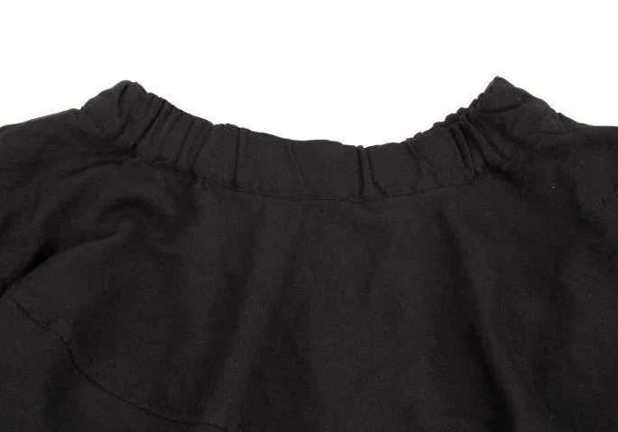 コムデギャルソンCOMME des GARCONS 製品染めポリかぼちゃパンツ 黒S