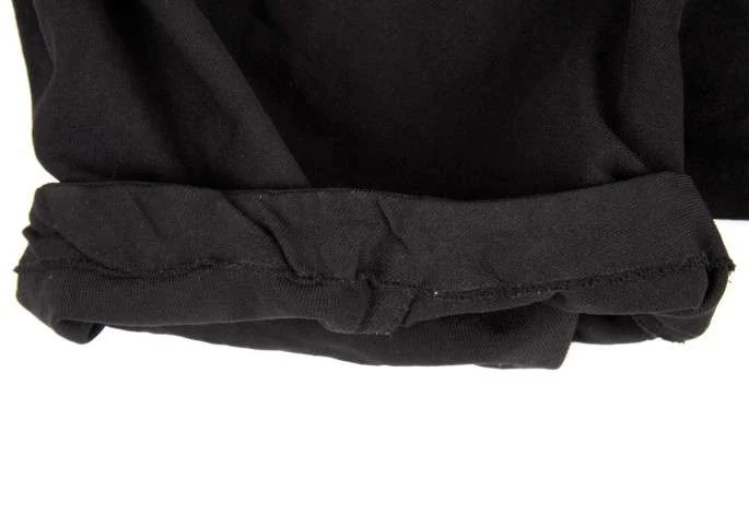 コムデギャルソンCOMME des GARCONS 製品染めポリかぼちゃパンツ 黒S