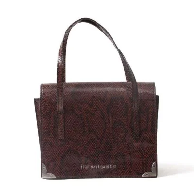 【SALE】ジャンポールゴルチエJean Paul GAULTIER 型押しミニハンドバッグ