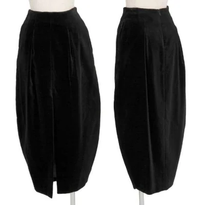 エンポリオ・アルマーニEMPORIO ARMANI ベルベットコクーンスカート
