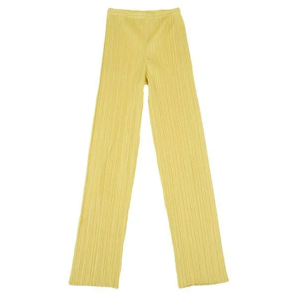 イッセイミヤケ ISSEY MIYAKEデザインプリーツリラックスパンツ