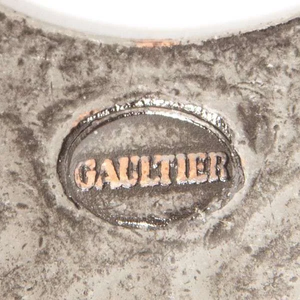 ◆JeanPaul GAULTIER◆ジャンポールゴルチエ　メタルシルバーベルト ジャンポールゴルチェJean Paul GAULTIER メタルベルト マットシルバー