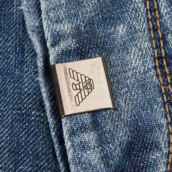 エンポリオ アルマーニEMPORIO ARMANI イーグルポケットデザインデニム 