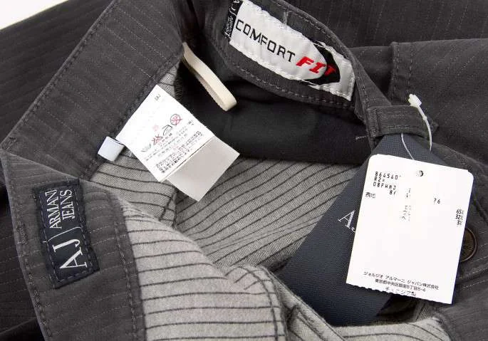 "SALE" Brand new ! ARMANI JEANS stripe design pants K-19333_014