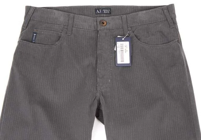 "SALE" Brand new ! ARMANI JEANS stripe design pants K-19333_002