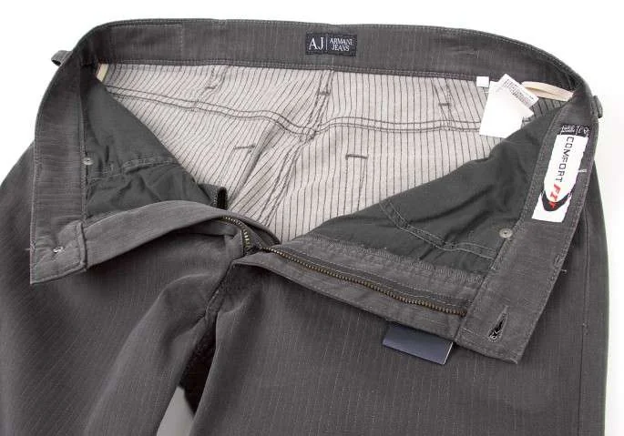 "SALE" Brand new ! ARMANI JEANS stripe design pants K-19333_005