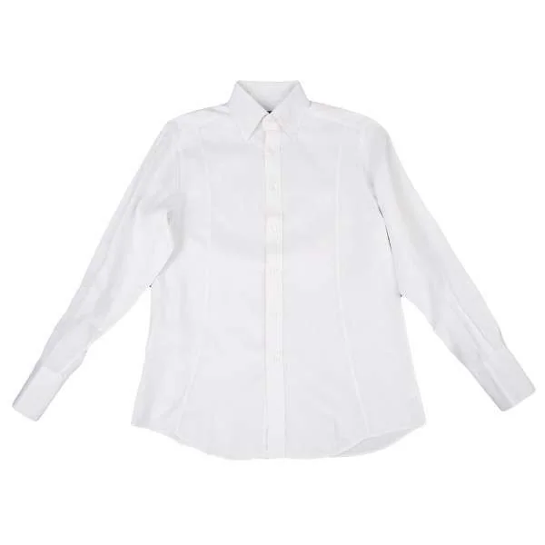 (SALE) GUCCI cotton dress shirt White 43 17 K-19344_001