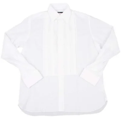 【最終値下げ】グッチGUCCI フリルデザインドレスシャツ