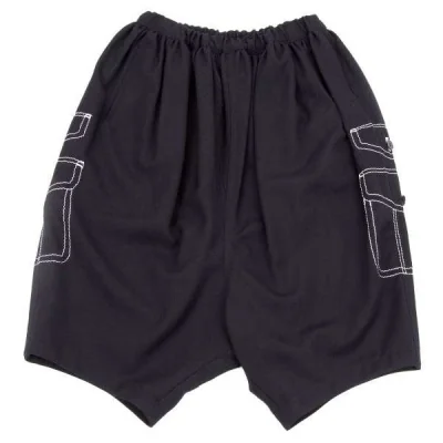 【SALE】コムデギャルソンCOMME des GARCONS だまし絵ステッチサルエルパンツ
