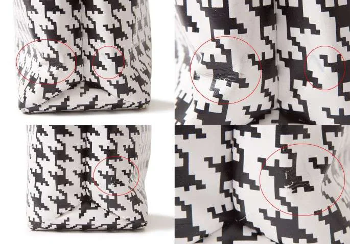 tricot COMME des GARCONS digital print bag K-20119_013