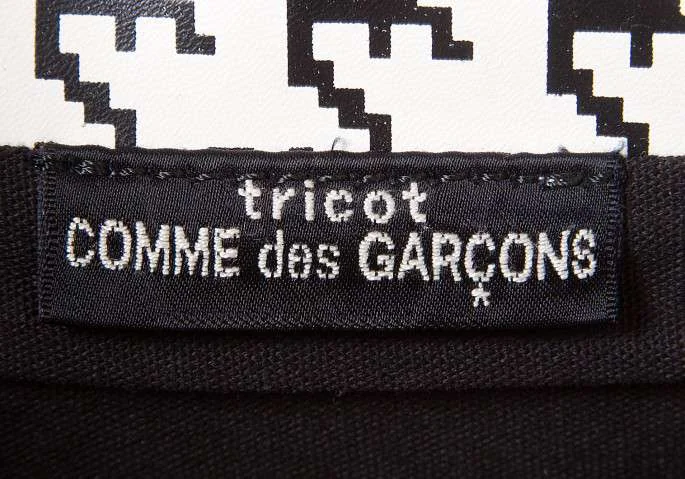 tricot COMME des GARCONS digital print bag K-20119_015