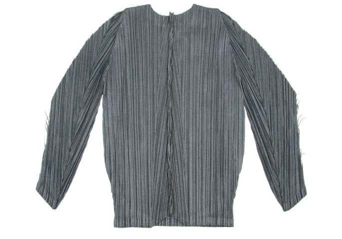 SALE】プリーツプリーズPLEATS PLEASE 切り込みデザイン立体トップス