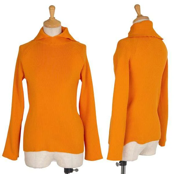 【SALE】トリコ コムデギャルソンtricot COMME des GARCONS ポリエステルラグランリブニット