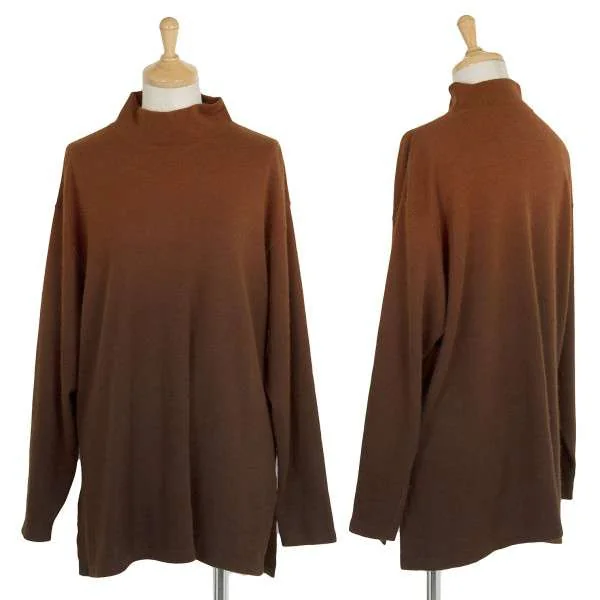 【SALE】ヨーガンレールJURGEN LEHL アンゴラグラデーションハイネックカットソー