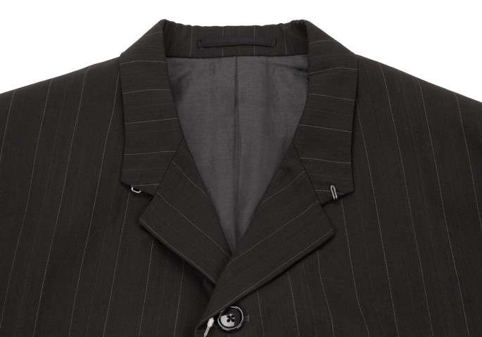 新品!ワイズフォーメンY's for men 薄手ウールストライプ