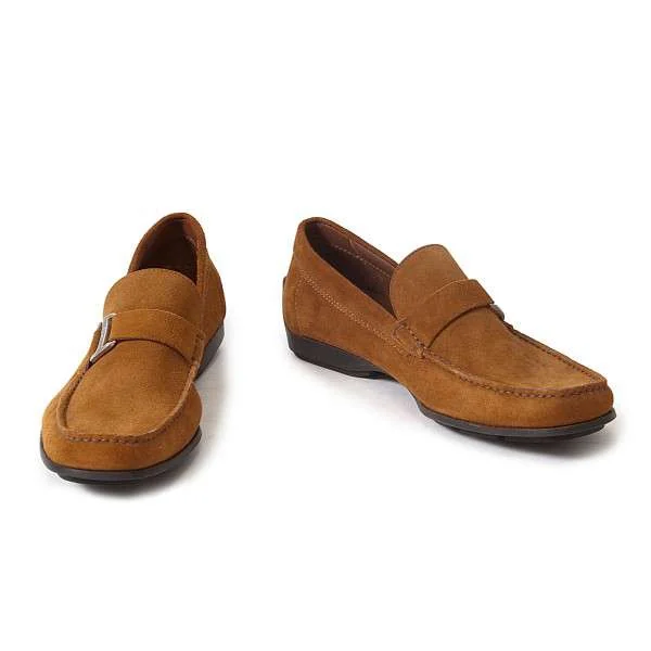 【SALE】サルバトーレフェラガモSalvatore Ferragamo スウェードドライビングローファー