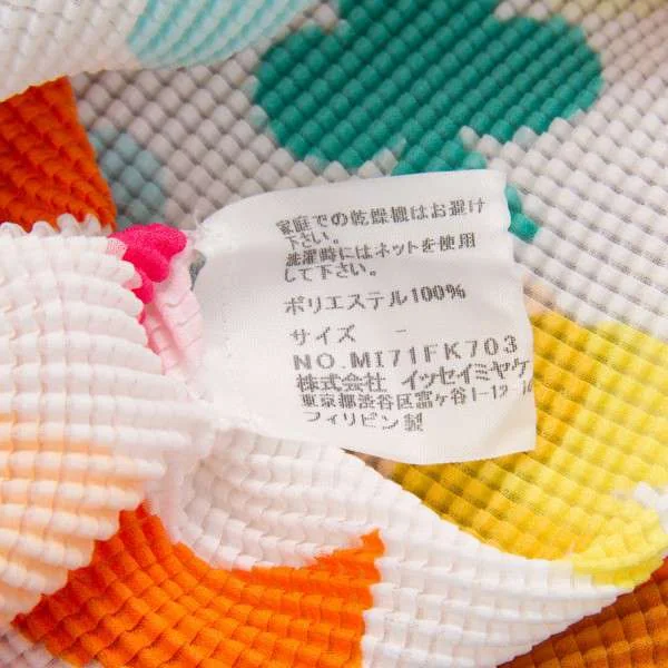 イッセイミヤケ ミー ISSEY MIYAKE me ワッフルプリーツトランプマーク