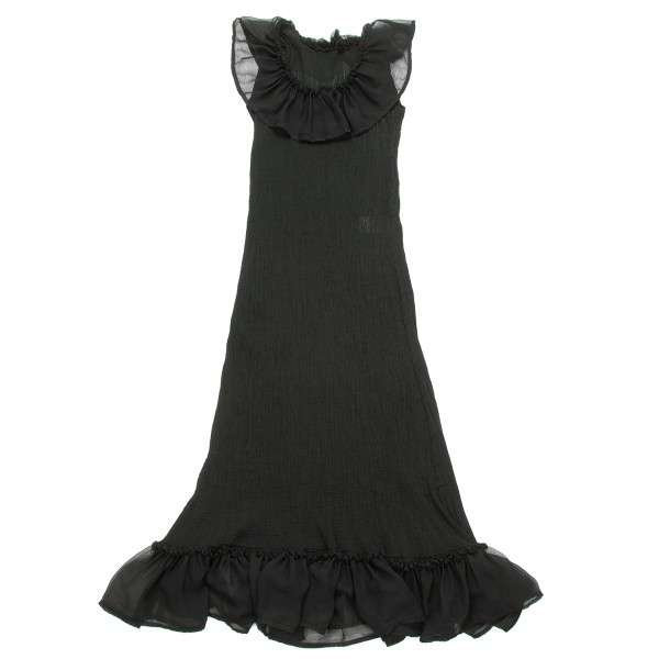 超激安 ミーISSEY SALE】イッセイミヤケ MIYAKE シフォンフリル me ワンピース