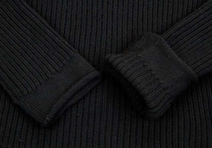 ヨウジヤマモト ファムYohji Yamamoto FEMME バイカラーウール