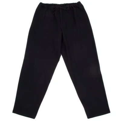 ヨウジヤマモト プール オム yohji yamamoto pour homme ウールワイド紐パンツ
