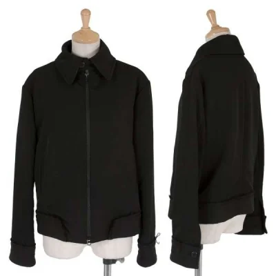 【SALE】ワイズY's ウール断切デザインジップジャケット