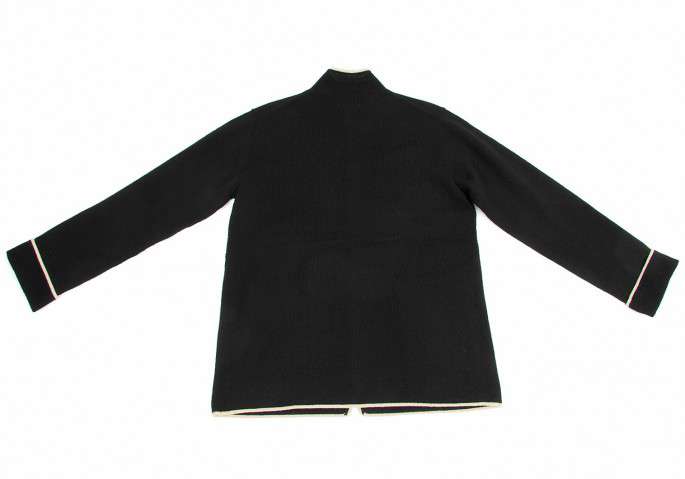 Yohji Yamamoto 1990年代100%ウール カーディガン M 黒