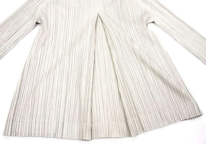 プリーツプリーズPLEATS PLEASE プリーツデザインスタンドネック