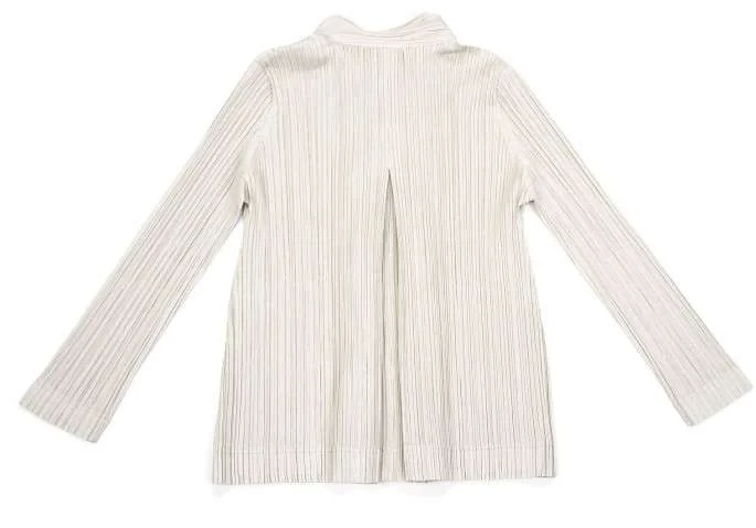 プリーツプリーズPLEATS PLEASE プリーツデザインスタンドネック