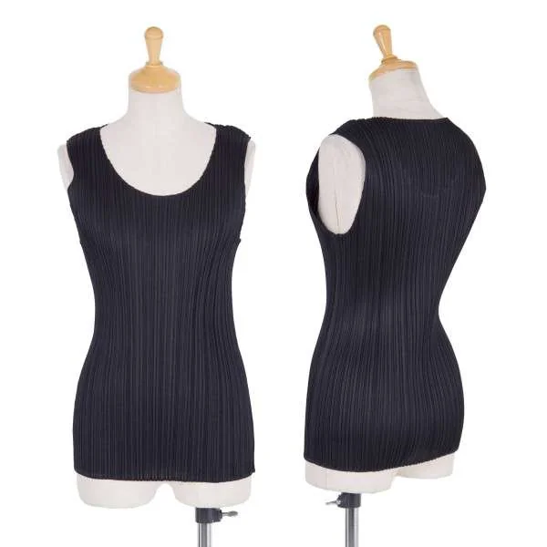 プリーツプリーズPLEATS PLEASE プリーツノースリーブセットアップ