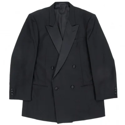 ポールスミス ロンドン Paul Smith LONDON タキシードクロスダブルジャケット 黒