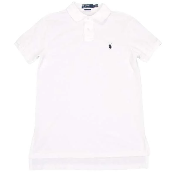 【SALE】ポロbyラルフローレンPOLO by Ralph Lauren CUTOM FIT 鹿の子半袖ポロシャツ