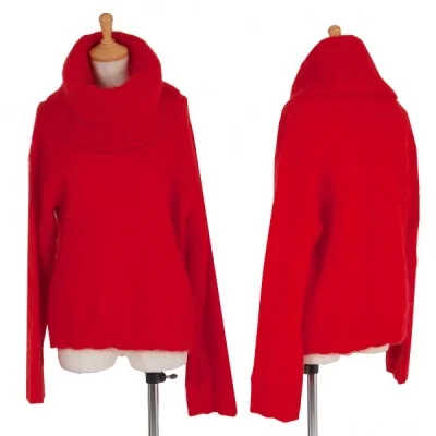 【SALE】ジャンポールゴルチエ ファムJean Paul GAULTIER FEMME ローゲージタートルネックモヘヤニットセーター